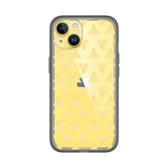 Slim Protection Premium Case［ Original - Favorite Color Triangle - Yellow ］