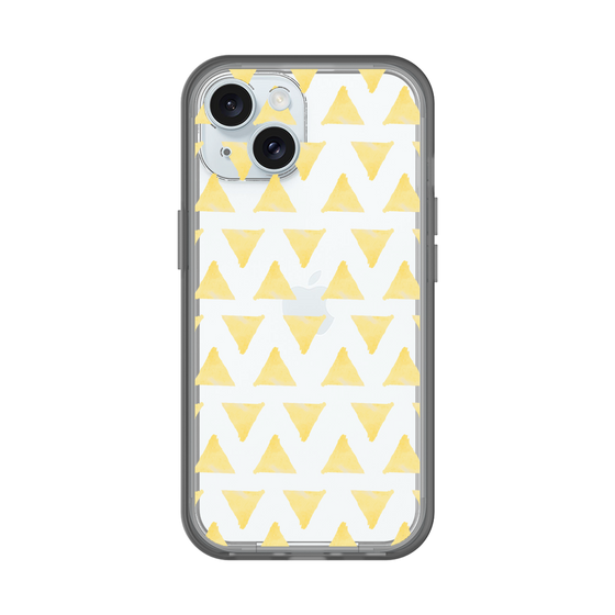 Slim Protection Premium Case［ Original - Favorite Color Triangle - Yellow ］