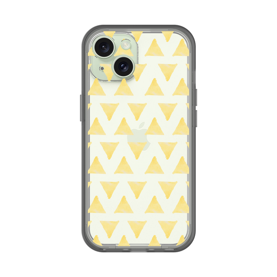 Slim Protection Premium Case［ Original - Favorite Color Triangle - Yellow ］