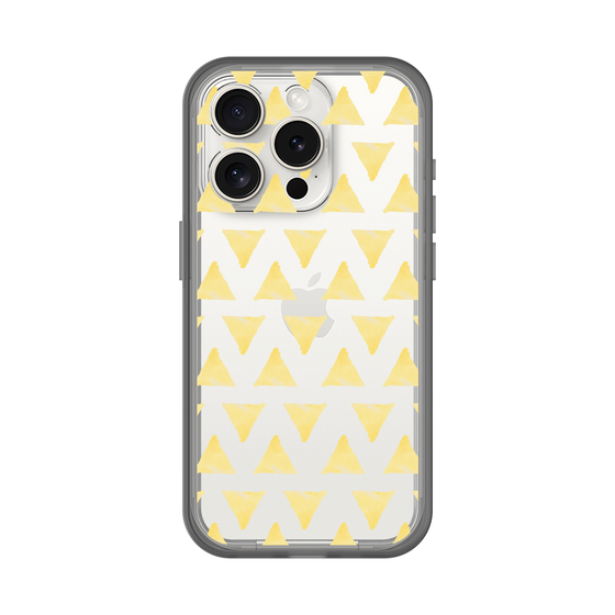 Slim Protection Premium Case［ Original - Favorite Color Triangle - Yellow ］