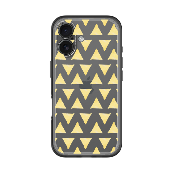 Slim Protection Premium Case［ Original - Favorite Color Triangle - Yellow ］