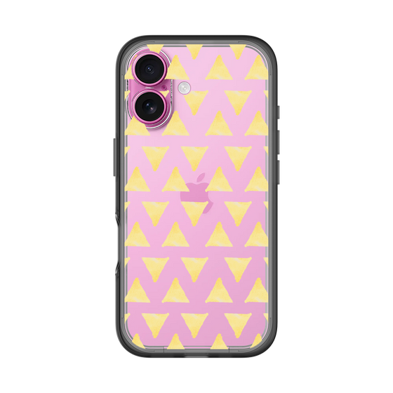 Slim Protection Premium Case［ Original - Favorite Color Triangle - Yellow ］