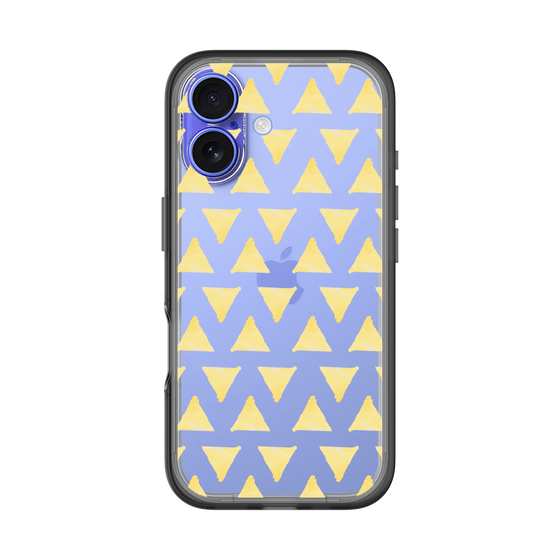 Slim Protection Premium Case［ Original - Favorite Color Triangle - Yellow ］