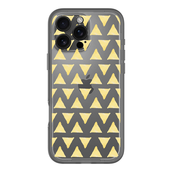 Slim Protection Premium Case［ Original - Favorite Color Triangle - Yellow ］