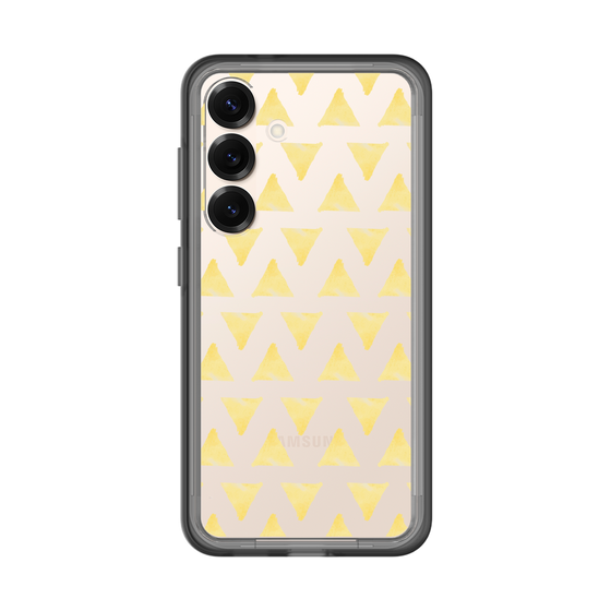 Slim Protection Premium Case［ Original - Favorite Color Triangle - Yellow ］