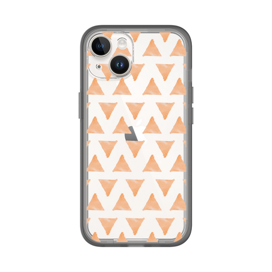 Slim Protection Premium Case［ Original - Favorite Color Triangle - Orange ］