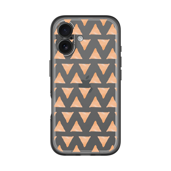 Slim Protection Premium Case［ Original - Favorite Color Triangle - Orange ］