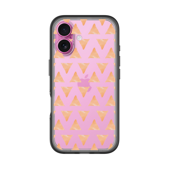 Slim Protection Premium Case［ Original - Favorite Color Triangle - Orange ］