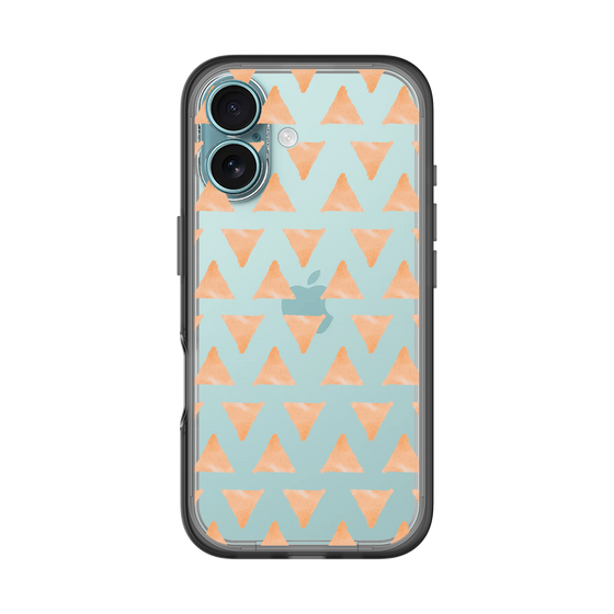 Slim Protection Premium Case［ Original - Favorite Color Triangle - Orange ］