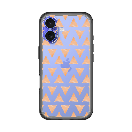 Slim Protection Premium Case［ Original - Favorite Color Triangle - Orange ］