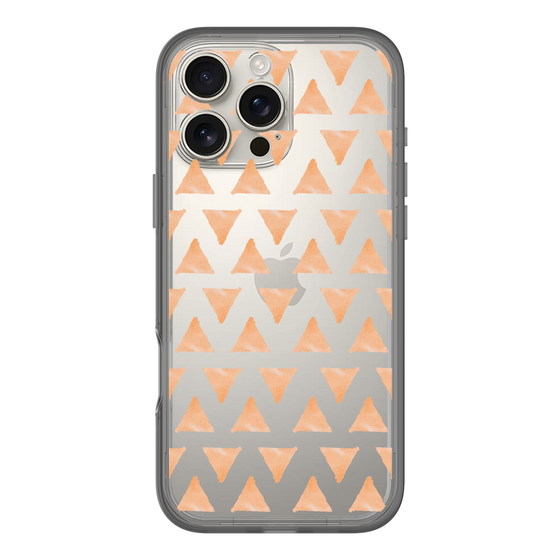 Slim Protection Premium Case［ Original - Favorite Color Triangle - Orange ］