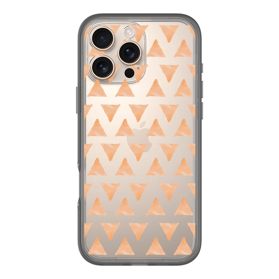 Slim Protection Premium Case［ Original - Favorite Color Triangle - Orange ］