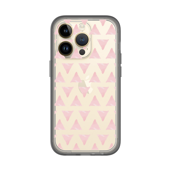 Slim Protection Premium Case［ Original - Favorite Color Triangle - Pink ］