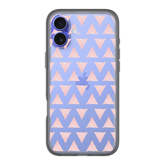Slim Protection Premium Case［ Original - Favorite Color Triangle - Pink ］