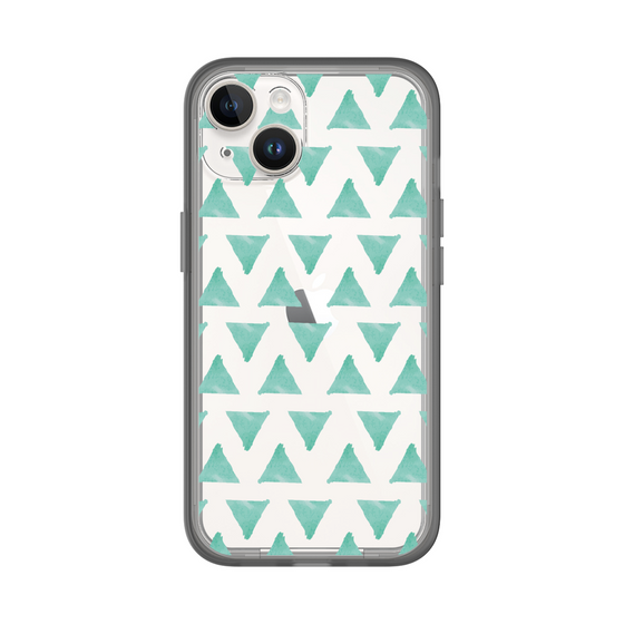 Slim Protection Premium Case［ Original - Favorite Color Triangle - Green ］