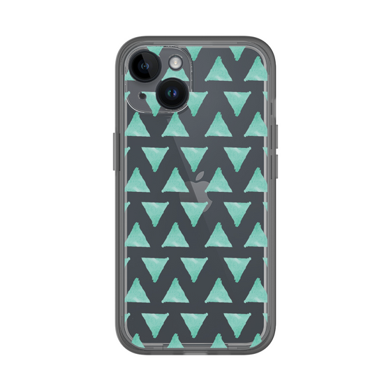 Slim Protection Premium Case［ Original - Favorite Color Triangle - Green ］