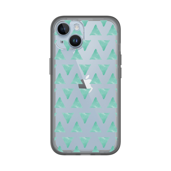 Slim Protection Premium Case［ Original - Favorite Color Triangle - Green ］