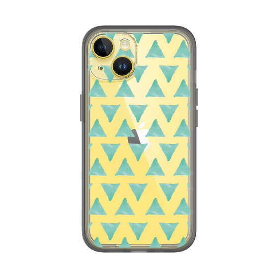 Slim Protection Premium Case［ Original - Favorite Color Triangle - Green ］