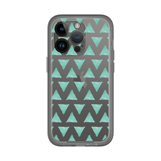 Slim Protection Premium Case［ Original - Favorite Color Triangle - Green ］