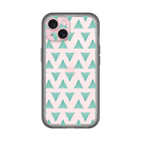 Slim Protection Premium Case［ Original - Favorite Color Triangle - Green ］