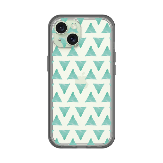 Slim Protection Premium Case［ Original - Favorite Color Triangle - Green ］