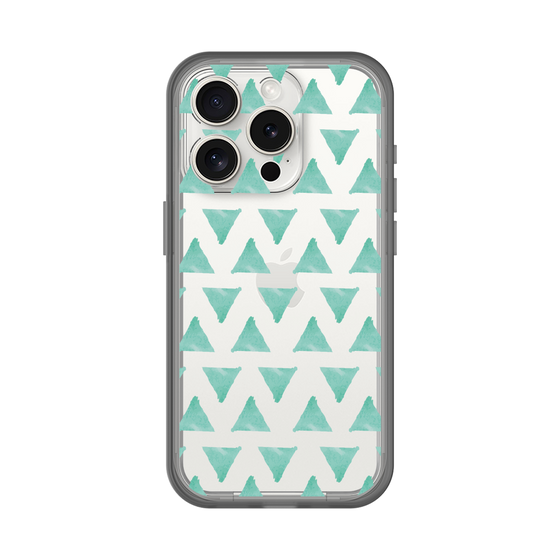 Slim Protection Premium Case［ Original - Favorite Color Triangle - Green ］