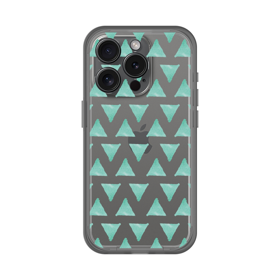 Slim Protection Premium Case［ Original - Favorite Color Triangle - Green ］