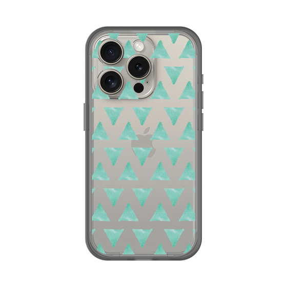 Slim Protection Premium Case［ Original - Favorite Color Triangle - Green ］