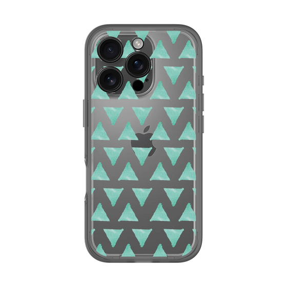 Slim Protection Premium Case［ Original - Favorite Color Triangle - Green ］