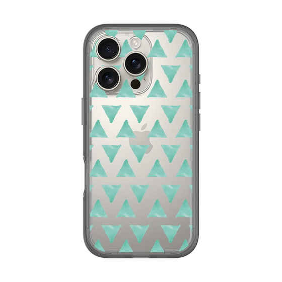 Slim Protection Premium Case［ Original - Favorite Color Triangle - Green ］