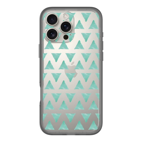 Slim Protection Premium Case［ Original - Favorite Color Triangle - Green ］