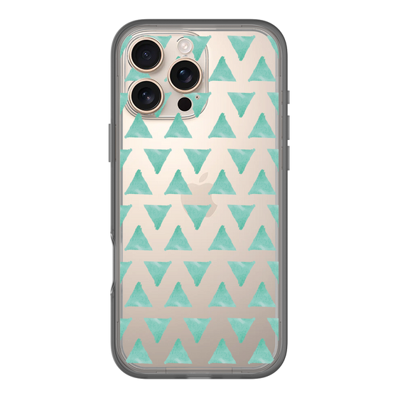 Slim Protection Premium Case［ Original - Favorite Color Triangle - Green ］