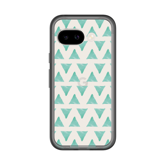 Slim Protection Premium Case［ Original - Favorite Color Triangle - Green ］