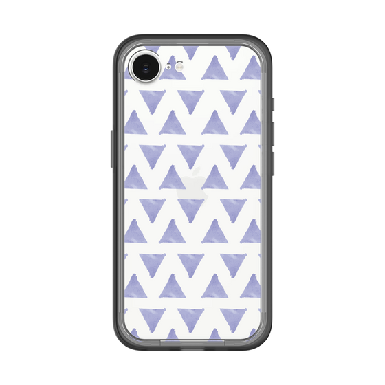 Slim Protection Premium Case［ Original - Favorite Color Triangle - Purple ］