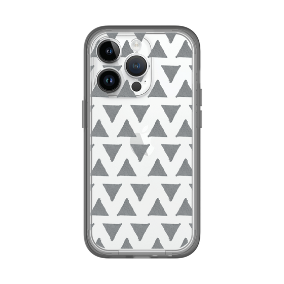 Slim Protection Premium Case［ Original - Favorite Color Triangle - Black ］