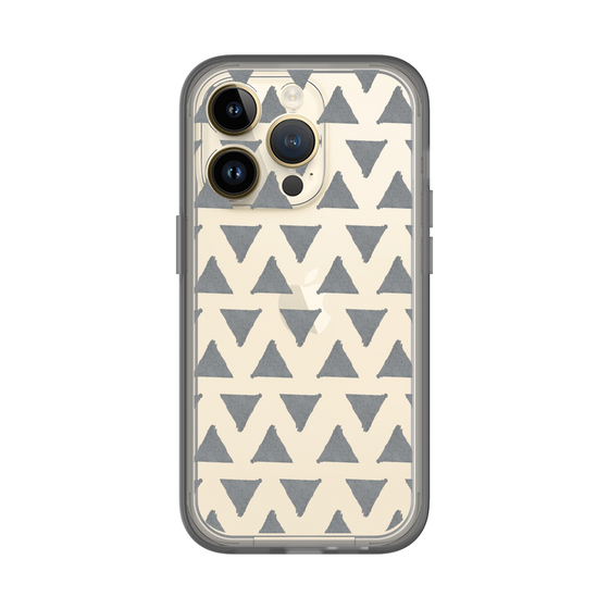 Slim Protection Premium Case［ Original - Favorite Color Triangle - Black ］