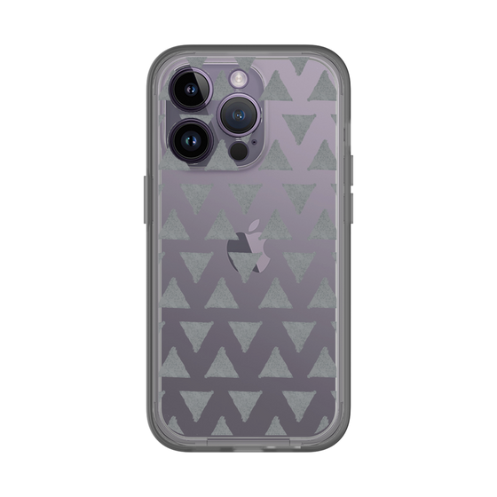 Slim Protection Premium Case［ Original - Favorite Color Triangle - Black ］