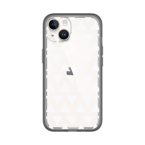 Slim Protection Premium Case［ Original - Favorite Color Triangle - White ］