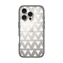 Slim Protection Premium Case［ Original - Favorite Color Triangle - White ］