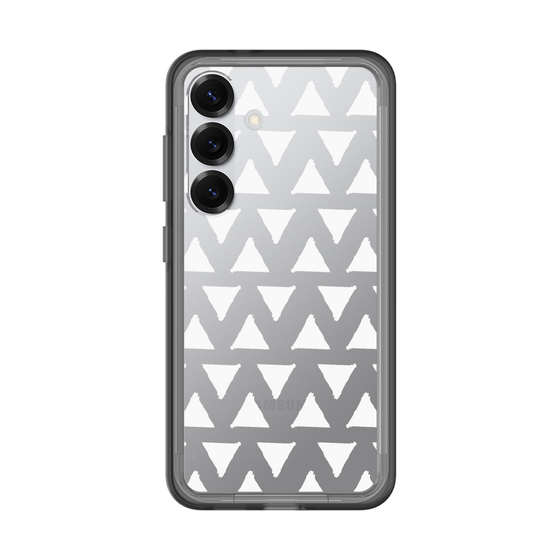Slim Protection Premium Case［ Original - Favorite Color Triangle - White ］