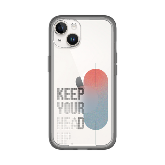 Slim Protection Premium Case［ オリジナル - ドットオーバーレイ - KEEP YOUR HEAD UP/A ］