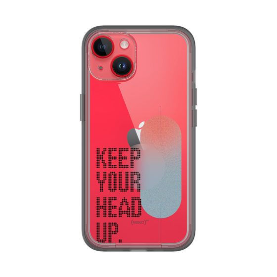 Slim Protection Premium Case［ オリジナル - ドットオーバーレイ - KEEP YOUR HEAD UP/A ］