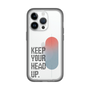 Slim Protection Premium Case［ オリジナル - ドットオーバーレイ - KEEP YOUR HEAD UP/A ］
