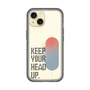 Slim Protection Premium Case［ オリジナル - ドットオーバーレイ - KEEP YOUR HEAD UP/A ］