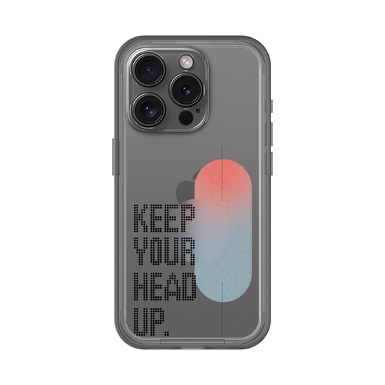 Slim Protection Premium Case［ オリジナル - ドットオーバーレイ - KEEP YOUR HEAD UP/A ］