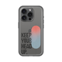 Slim Protection Premium Case［ オリジナル - ドットオーバーレイ - KEEP YOUR HEAD UP/A ］
