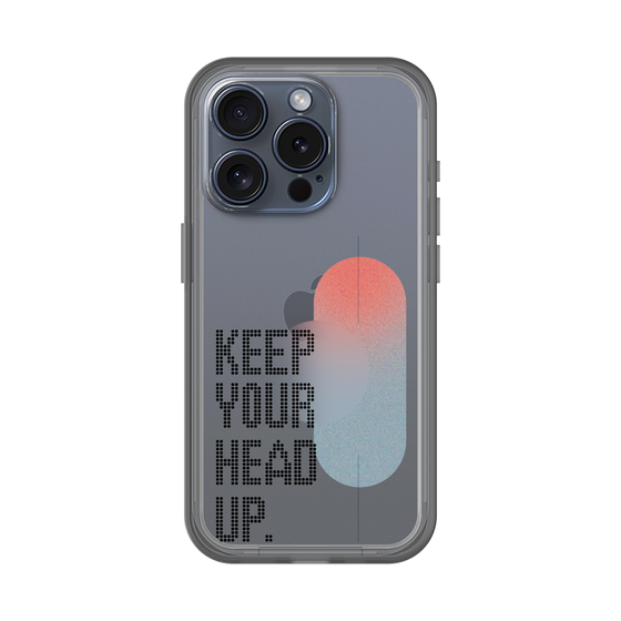 Slim Protection Premium Case［ オリジナル - ドットオーバーレイ - KEEP YOUR HEAD UP/A ］