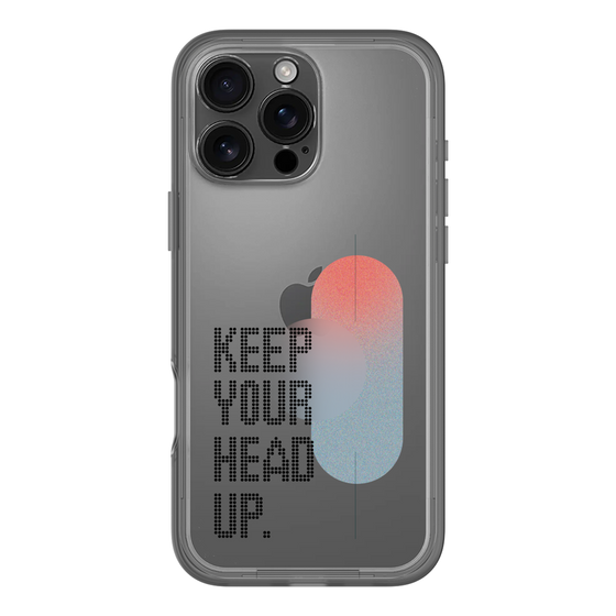 Slim Protection Premium Case［ オリジナル - ドットオーバーレイ - KEEP YOUR HEAD UP/A ］