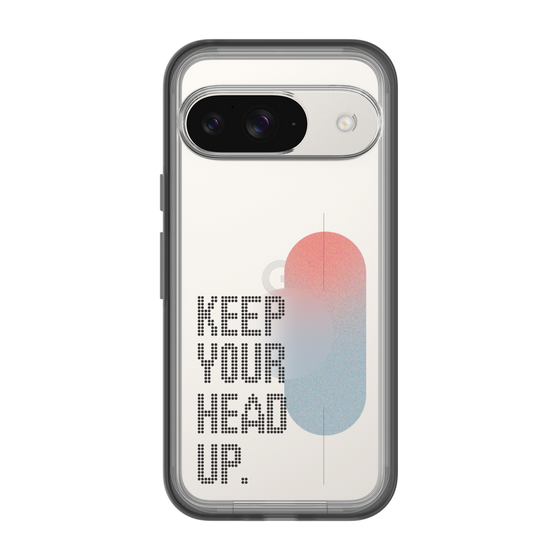 Slim Protection Premium Case［ オリジナル - ドットオーバーレイ - KEEP YOUR HEAD UP/A ］