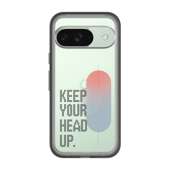 Slim Protection Premium Case［ オリジナル - ドットオーバーレイ - KEEP YOUR HEAD UP/A ］